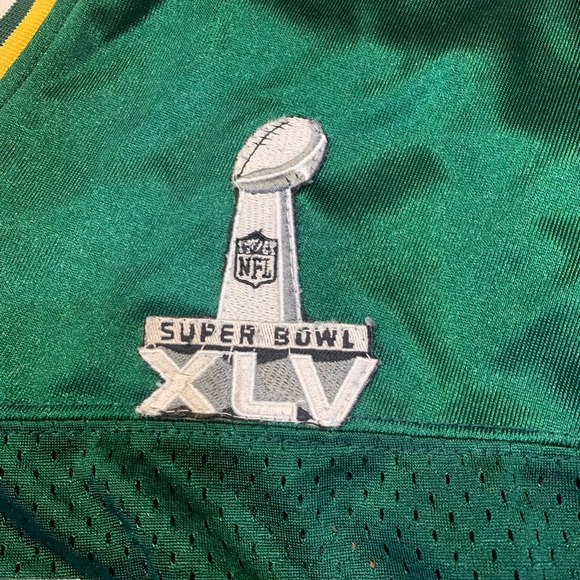 Super Bowl XLV Green Bay Packers Aaron Rodgers NFL Reebok jersey - Picture 5 of 10